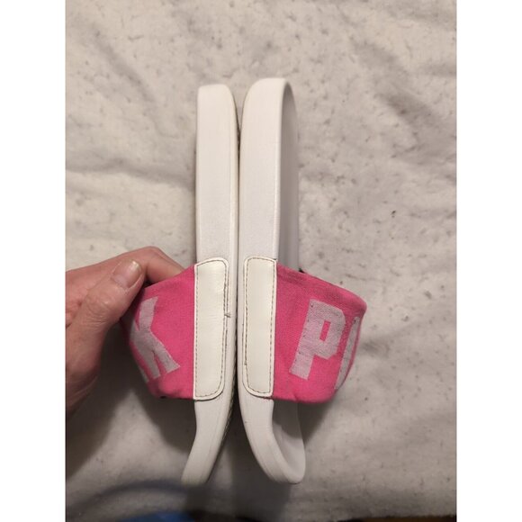 VICTORIA'S SECRET PINK Women's Seamless Slides Sandals Shoes Size L - Picture 3 of 6
